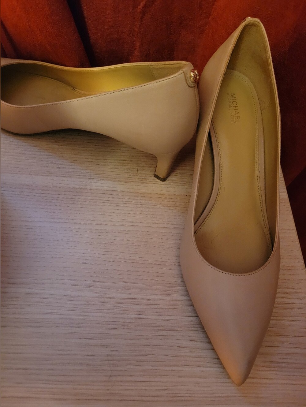 Michael Kors Nude Color Heels - Picture 2 of 9
